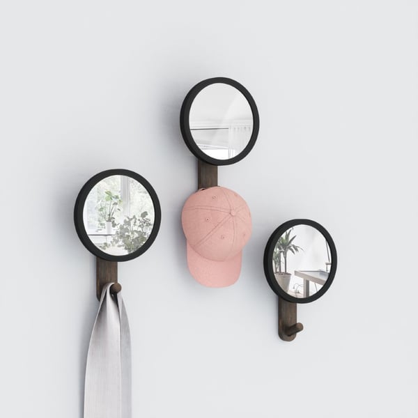 Καθρέπτης με άγκιστρο Hub mirror hook  Umbra